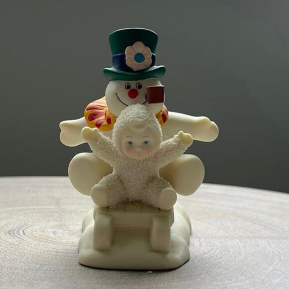 Department 56 Snowbabies Fun With Frosty The Snowman Figure 2003 - Picture 8 of 10